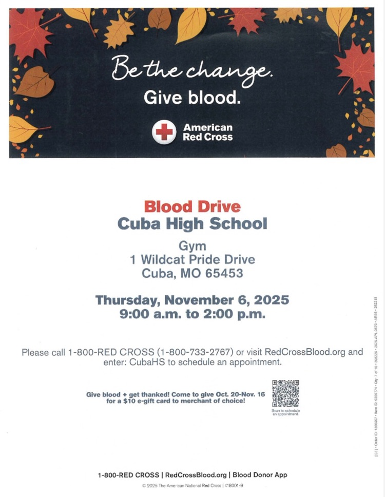 STUCO blood drive