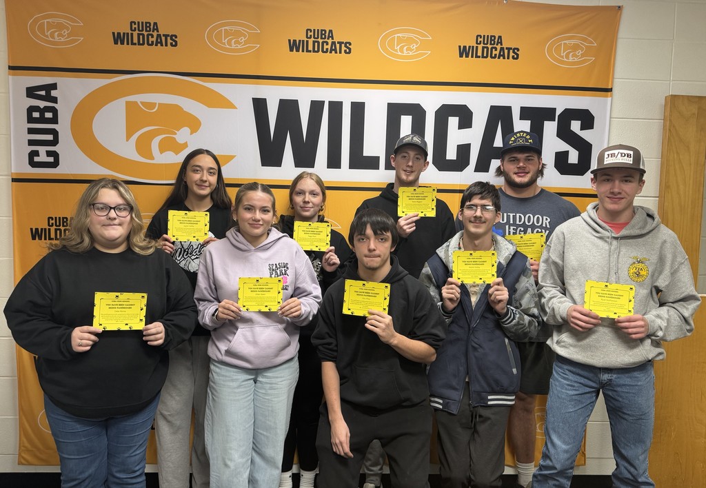 October Students of the month nominees