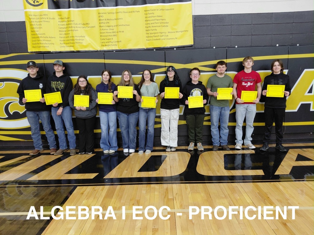 Algebra 1 EOC - Proficient