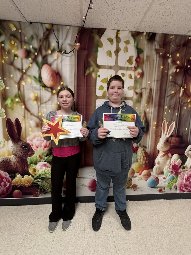 6th Grade March Students of the Month
