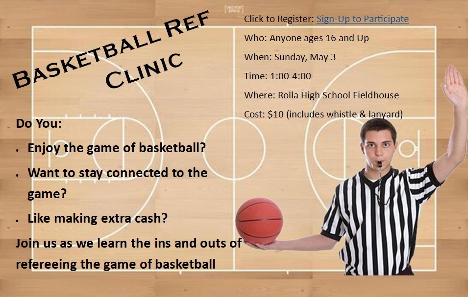 basketball officials clinic