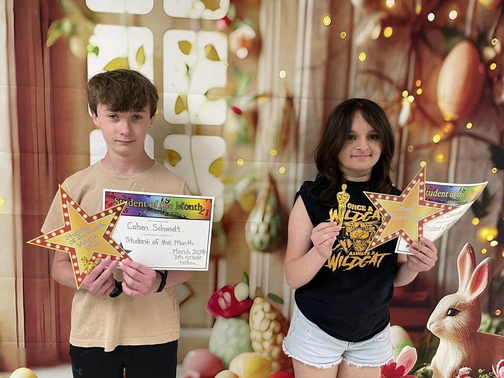March Students of the Month