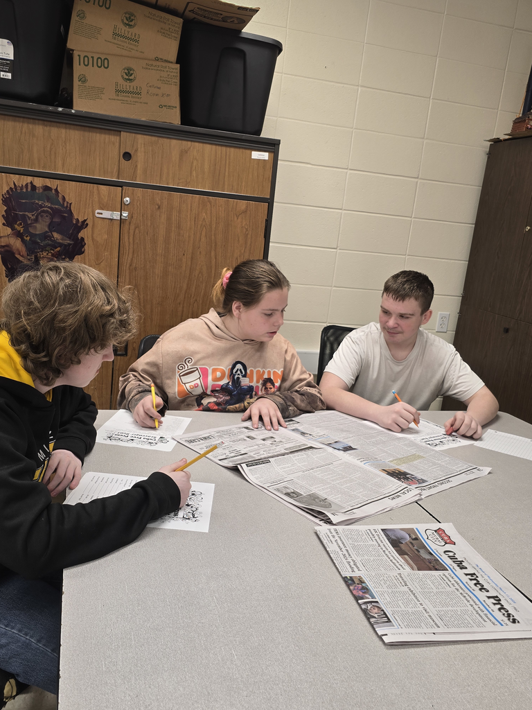  How to put a newspaper together. 