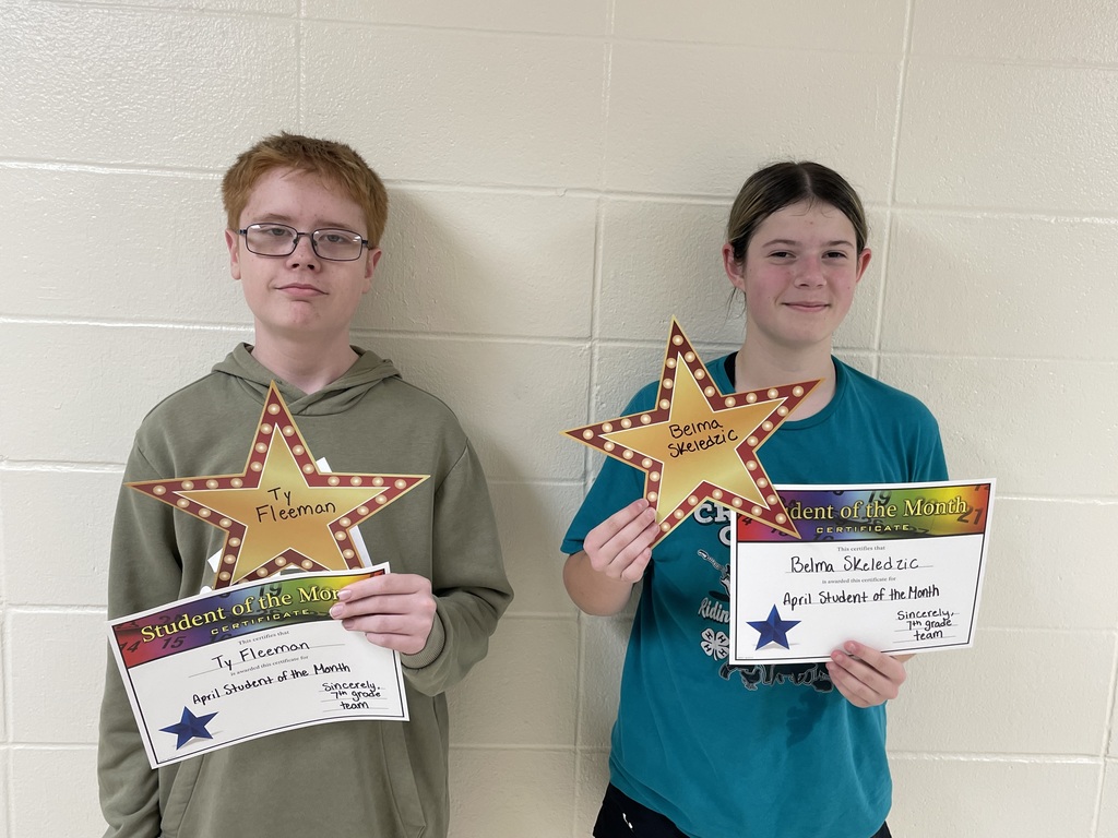 Students of the Month