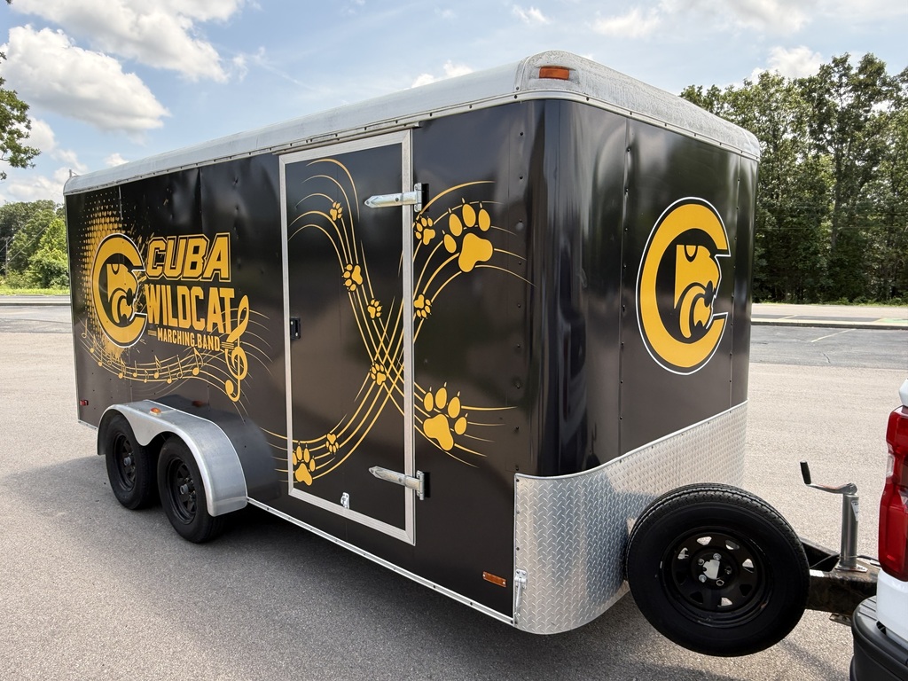 Front of trailer.