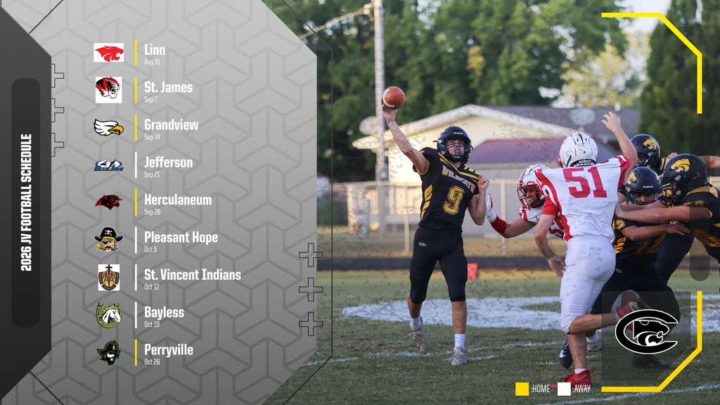 Informational Graphic for JV Football