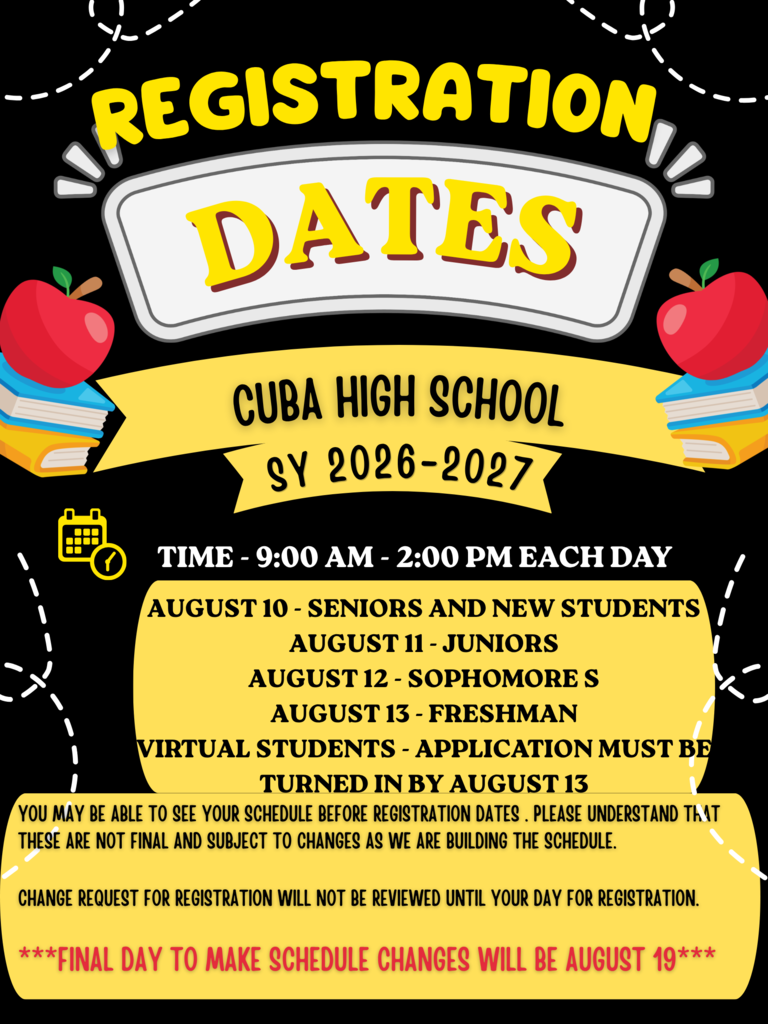 Registration Dates