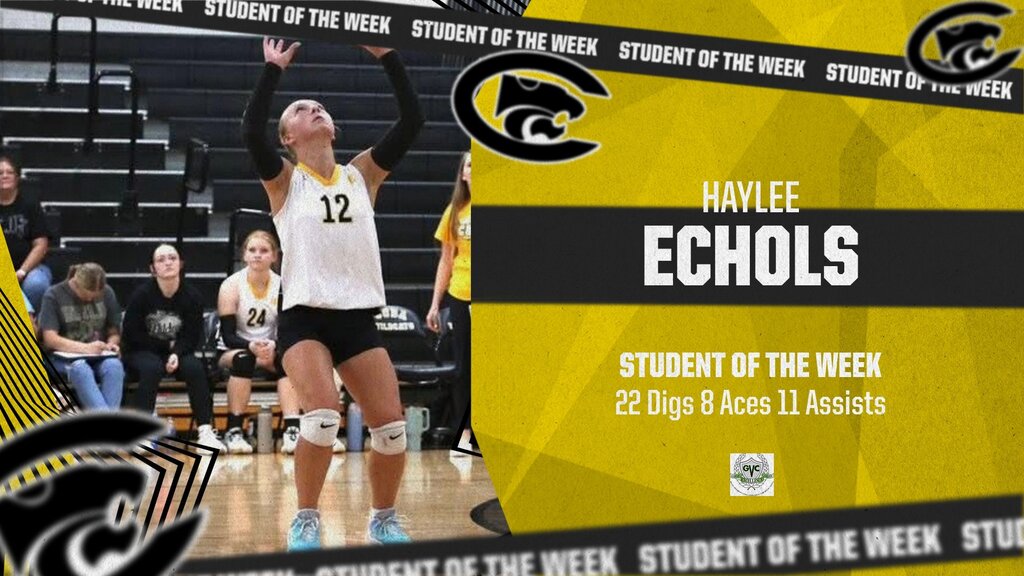 Haylee Echols-Student of the Week