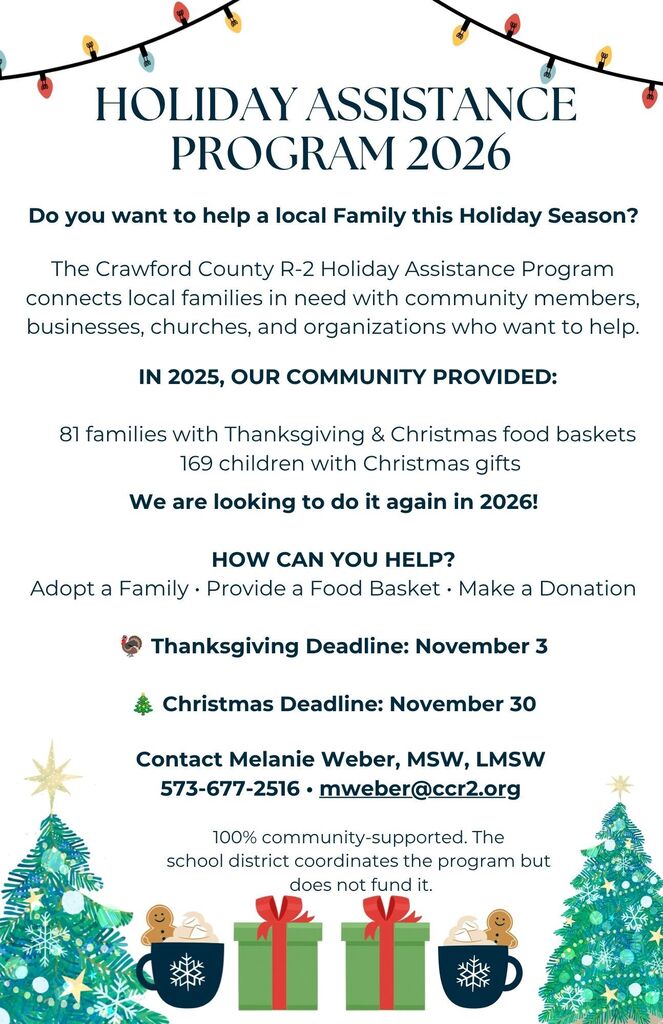 Holiday Assistance Flyer