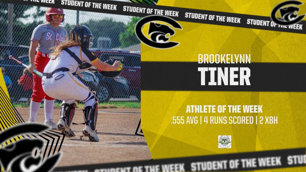 Brookelynn Tiner--Athlete of the Week