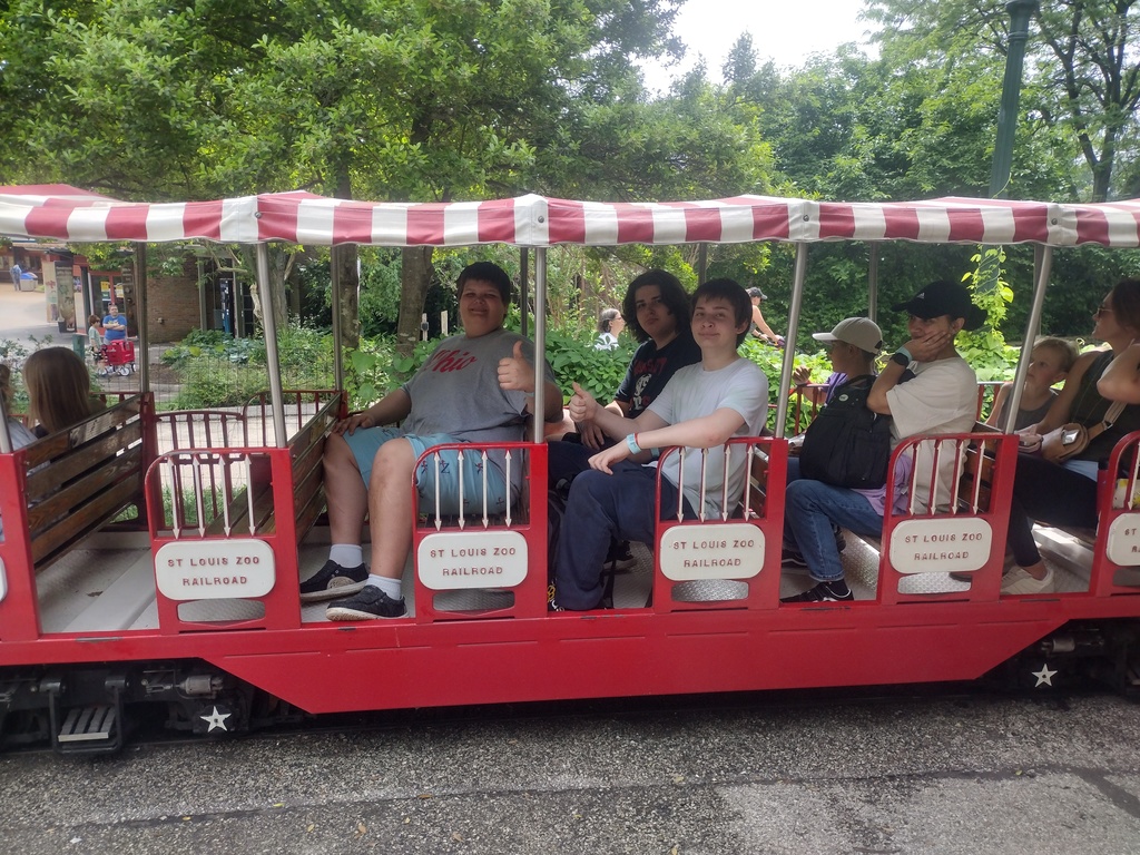 FBLA Members at the St Louis Zoo