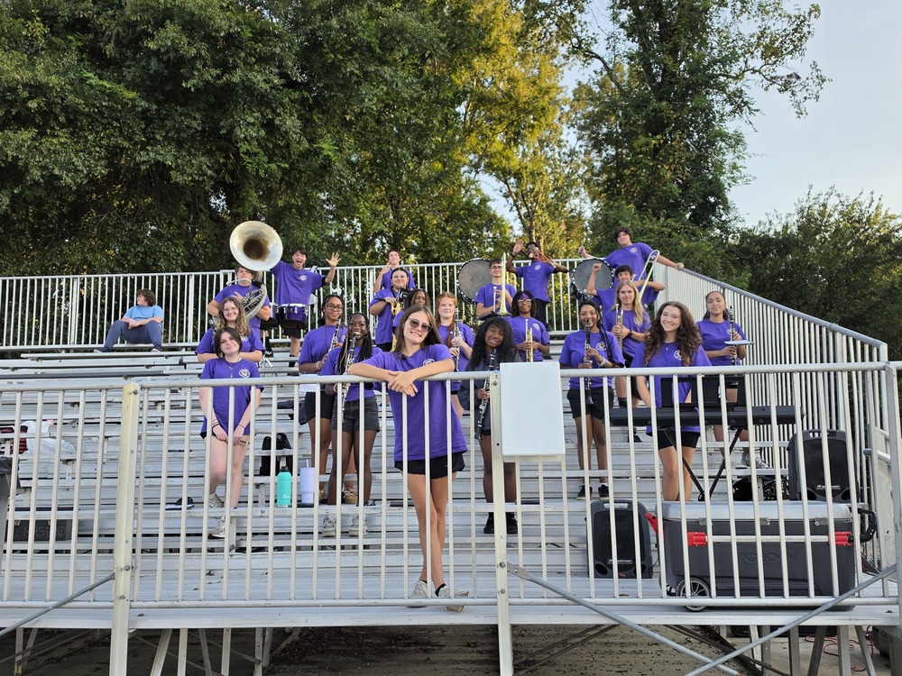 marching band at tattnall square game
