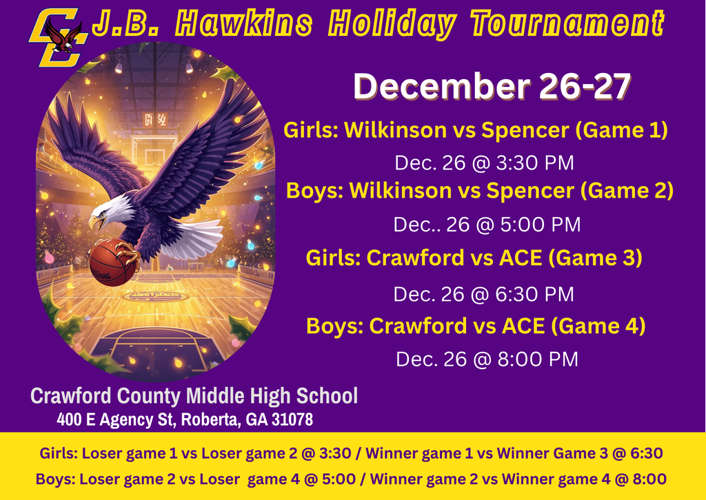 holiday tournament advertisement