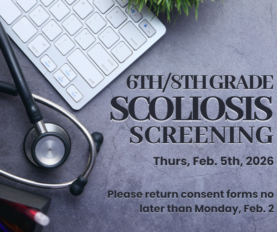 scoliosis screening announcement 