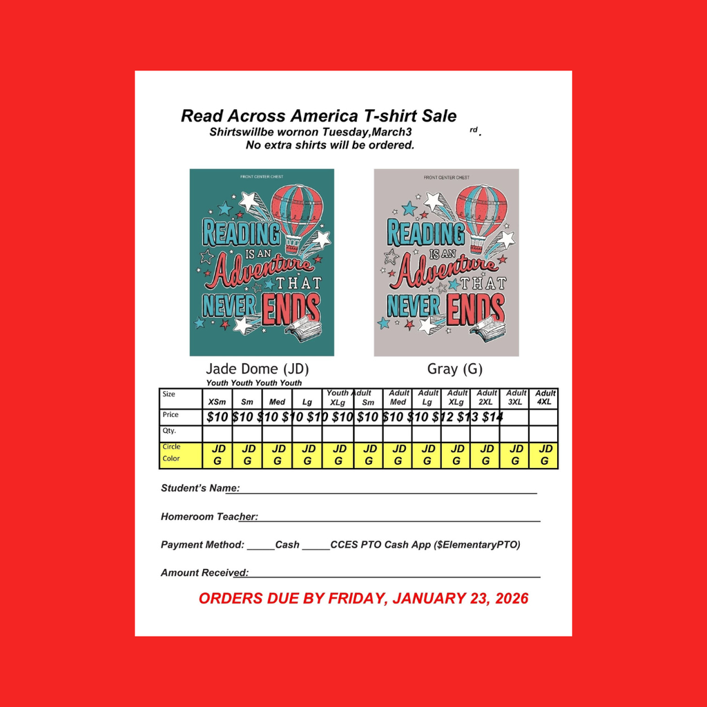 Read Across  America T-Shirt Sale