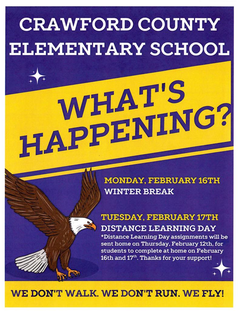 Winter Break & Distance Learning Day