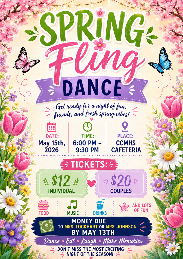 spring fling flyer
