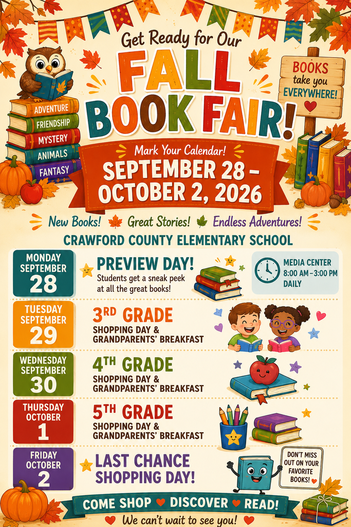 Fall Book Fair Flyer