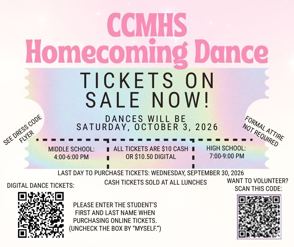 Homecoming Ticket Info