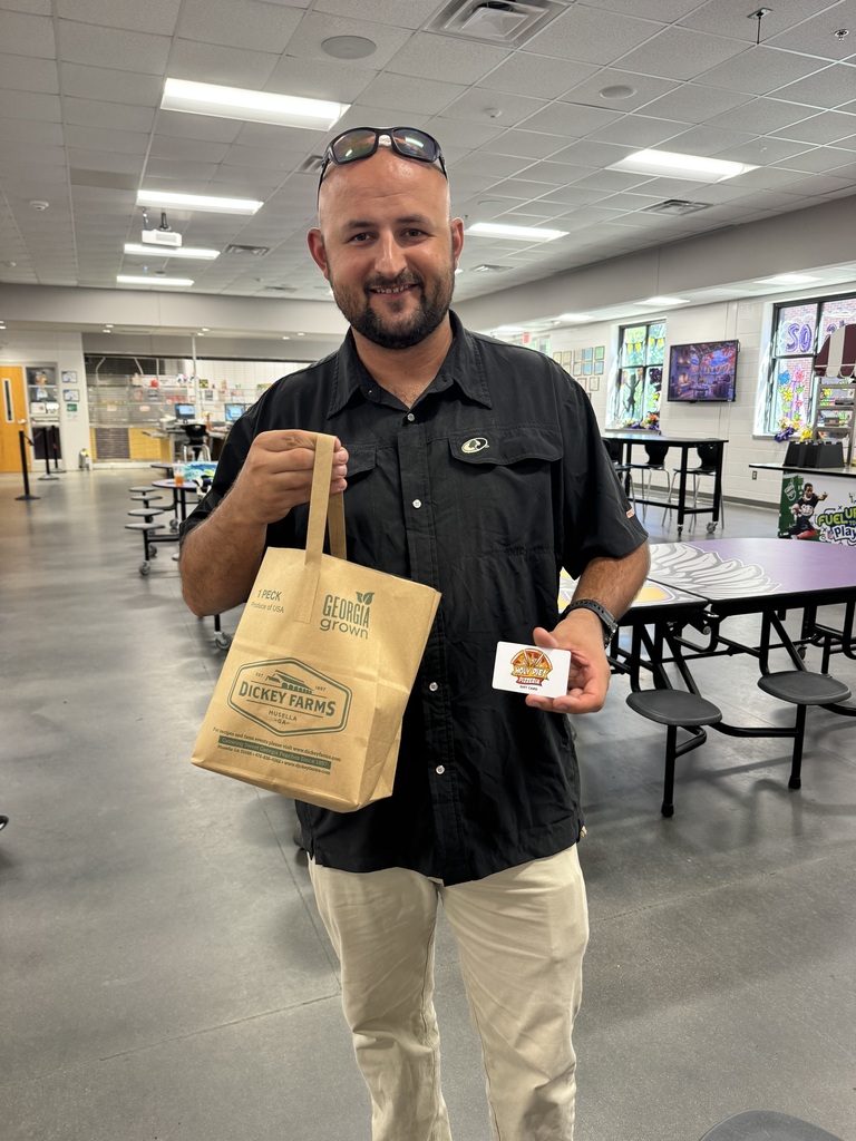 coach moncrief winning teacher of the month