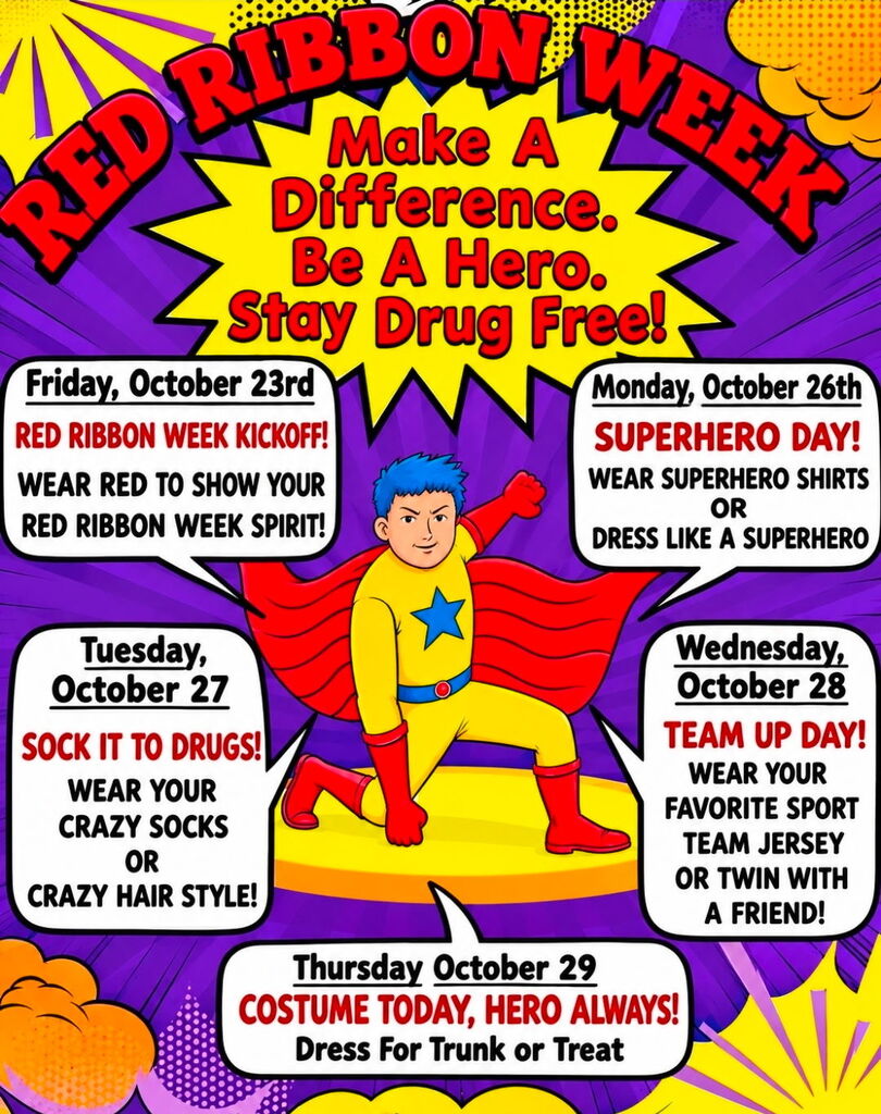 Red Ribbon Week Dress-up Days