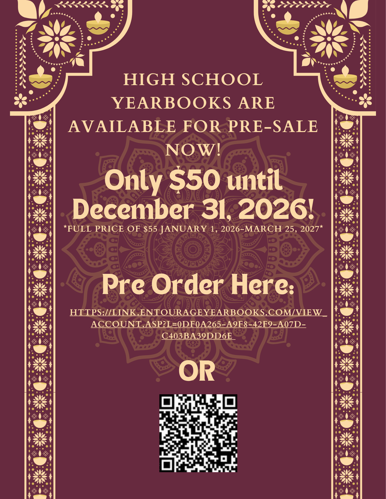 yearbook flyer