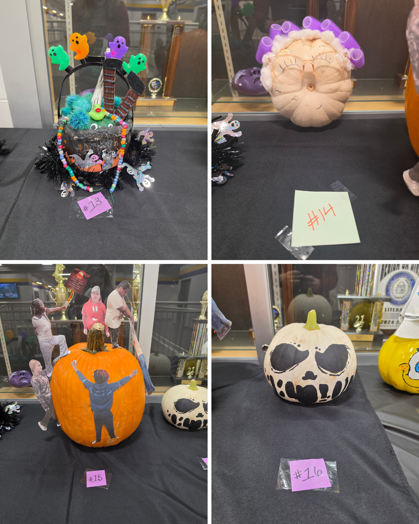 pumpkins on display