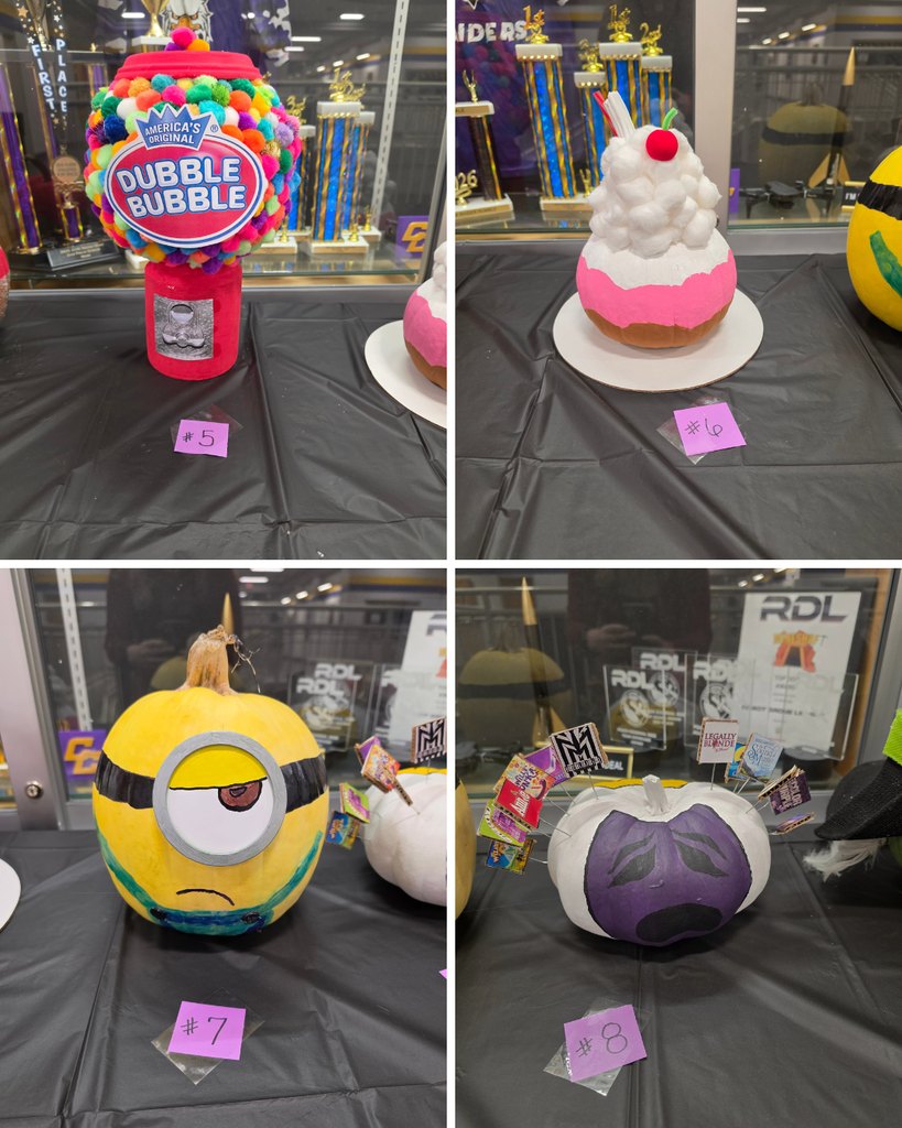 pumpkins on display