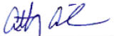 Anthony Aikens Signature