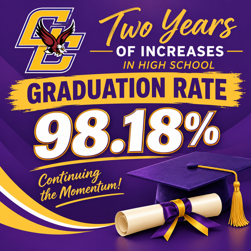 Crawford County graduation rate  98.18%