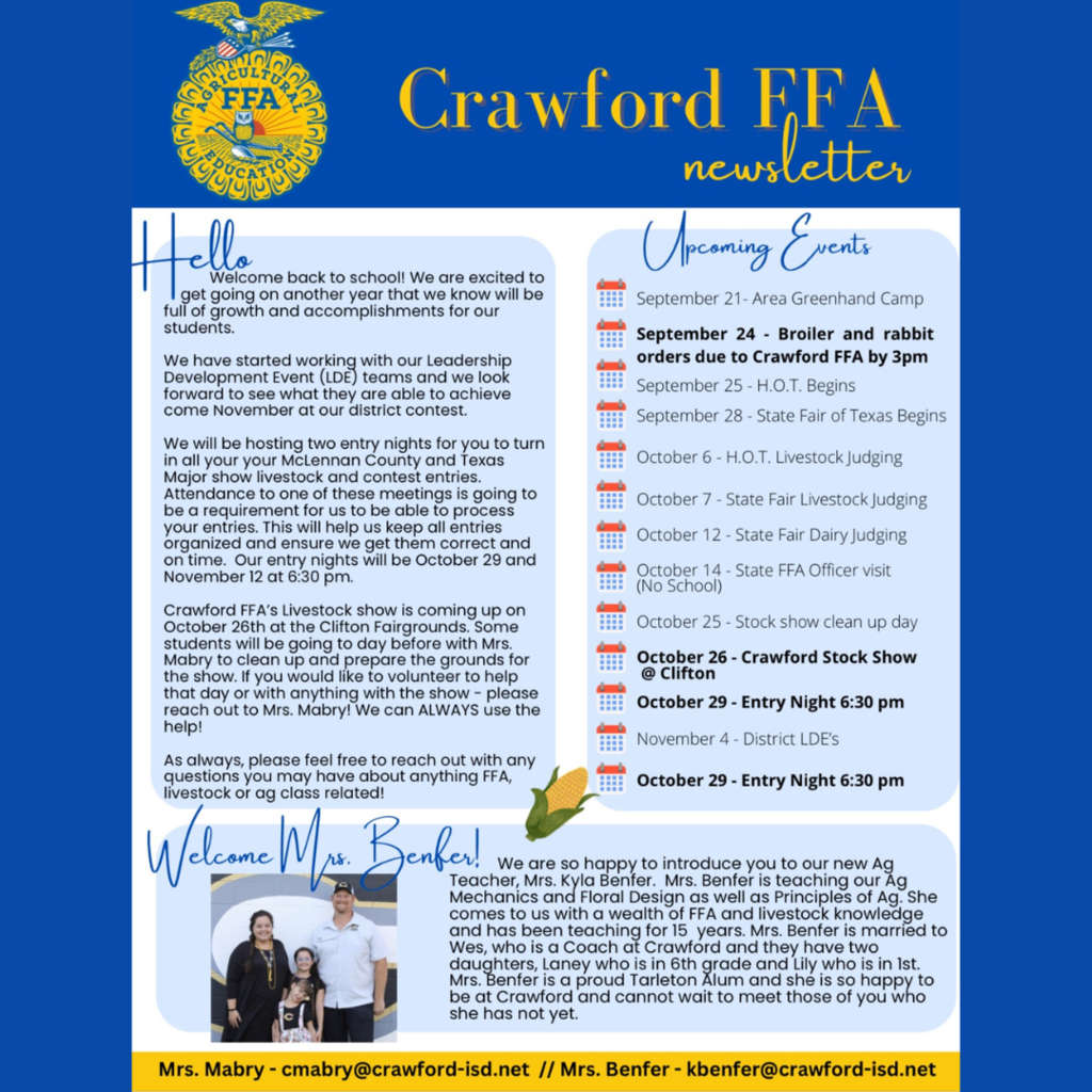 ffa newsletter