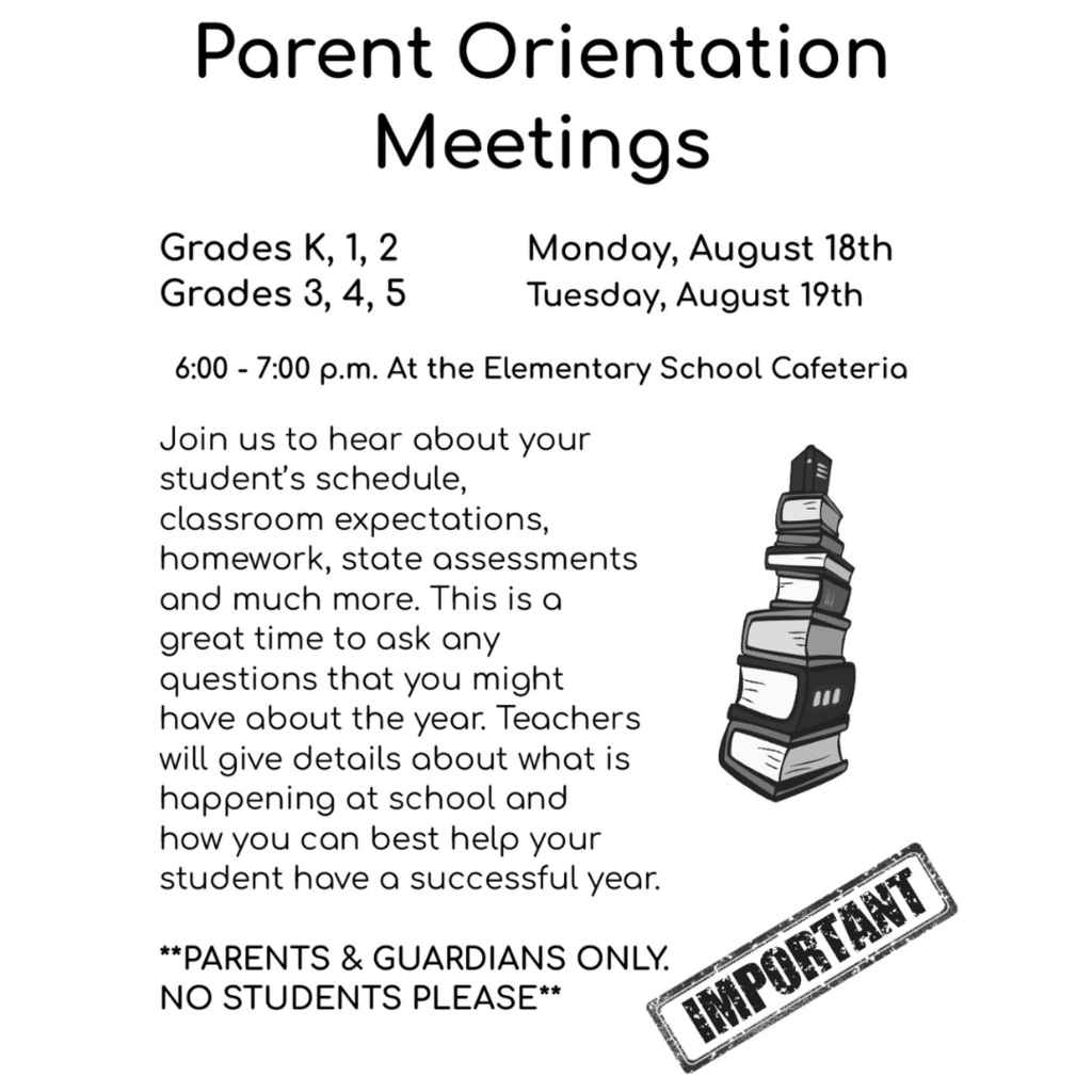 parent orientation meetings