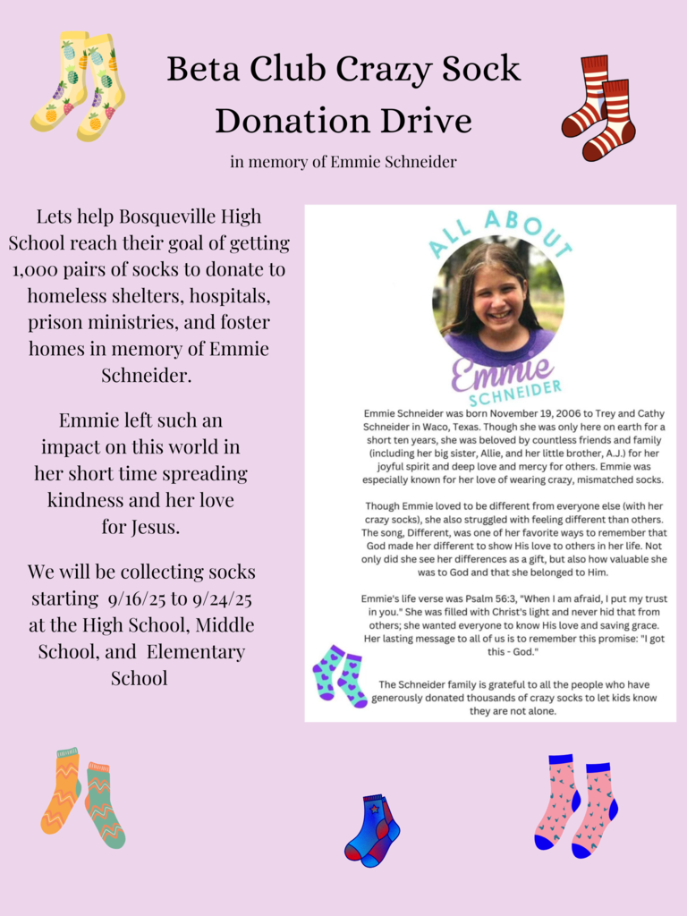 sock donation