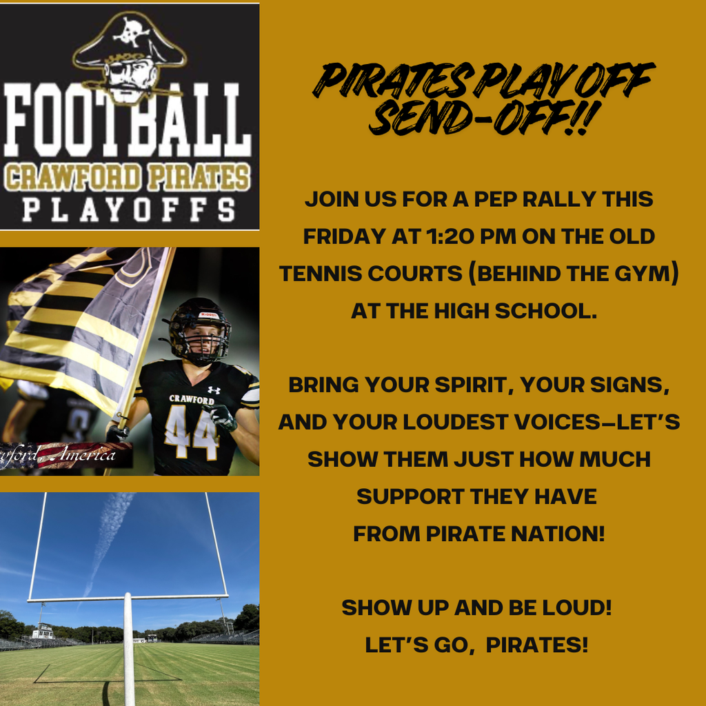 pirate send off