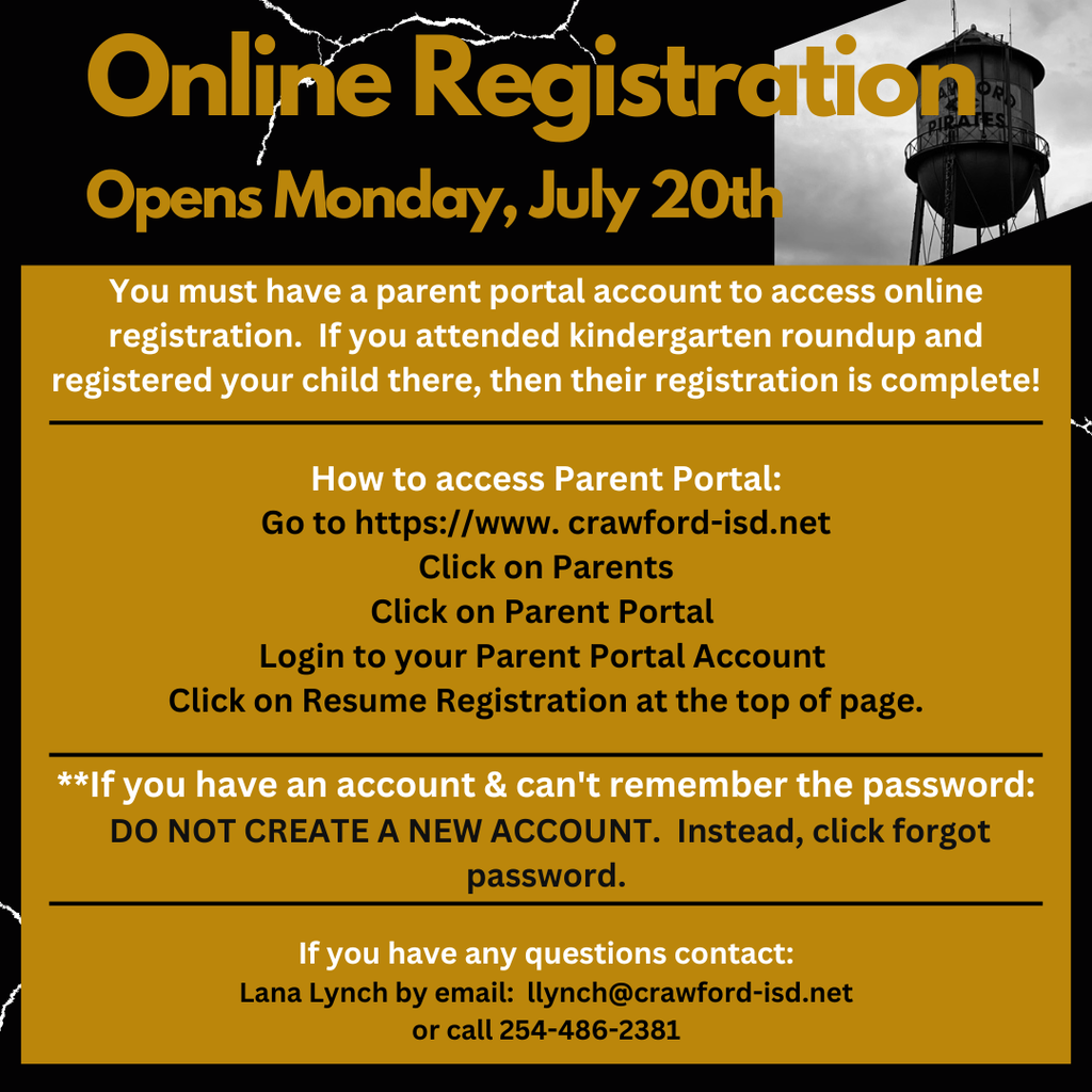 online registration