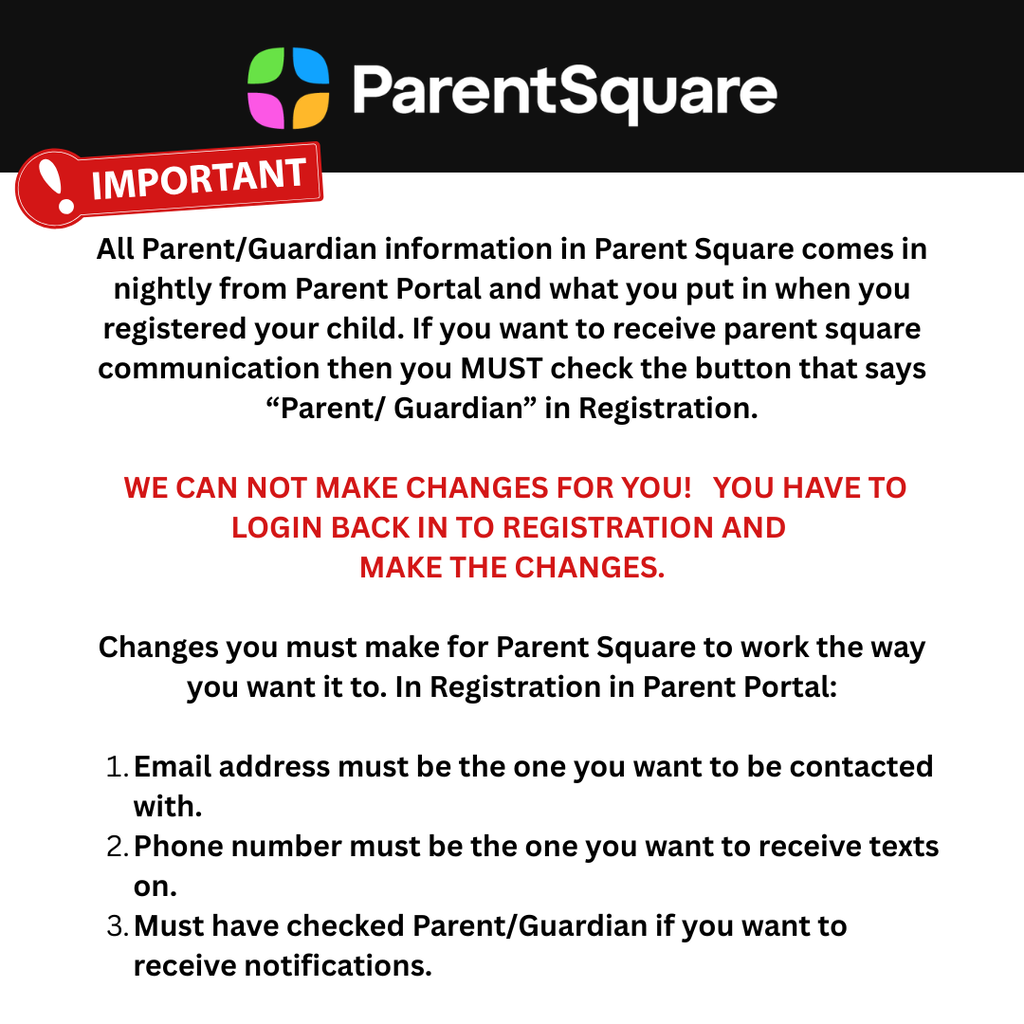 important info