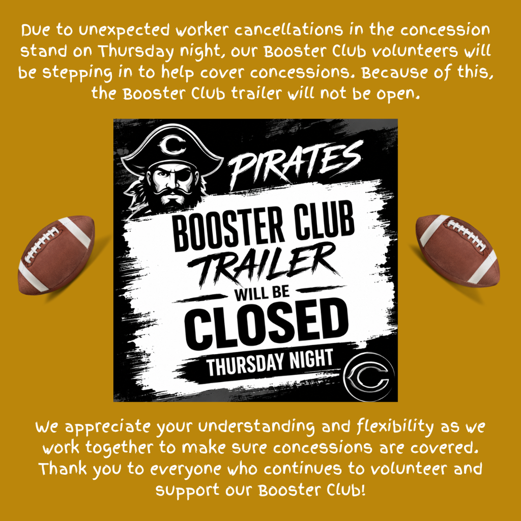 booster club trailer