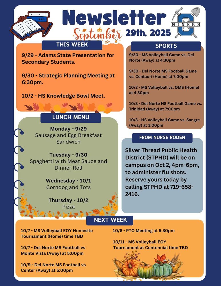 Creede School District Newsletter