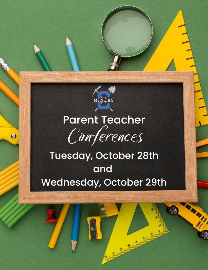 Parent-Teacher Conferences are tomorrow, Tuesday, October 28th, and Wednesday, October 29th.