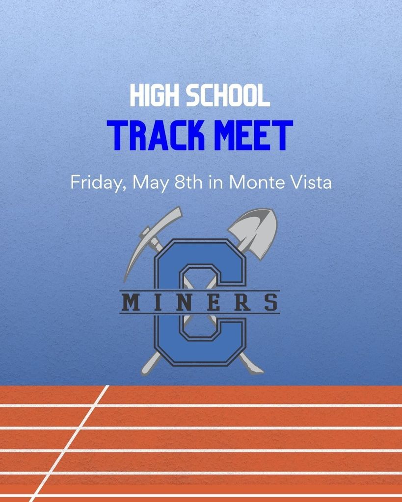 High School Track Meet on Friday, May 9th in Monte Vista