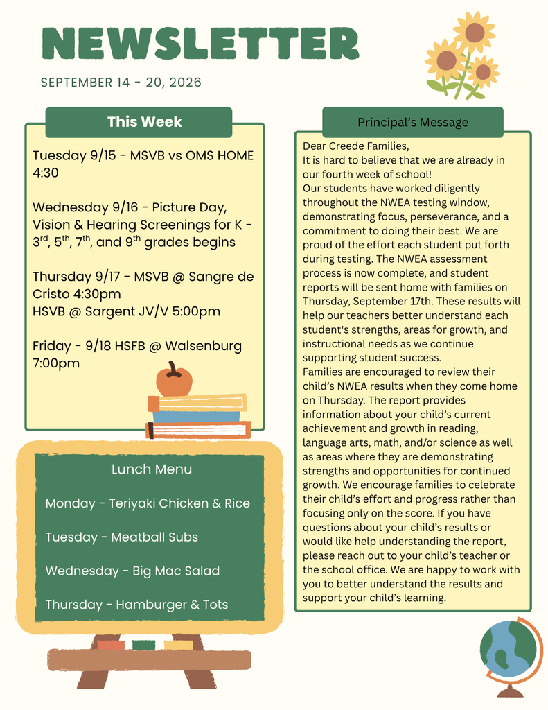 Weekly Newsletter