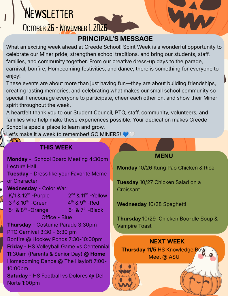 Weekly Newsletter
