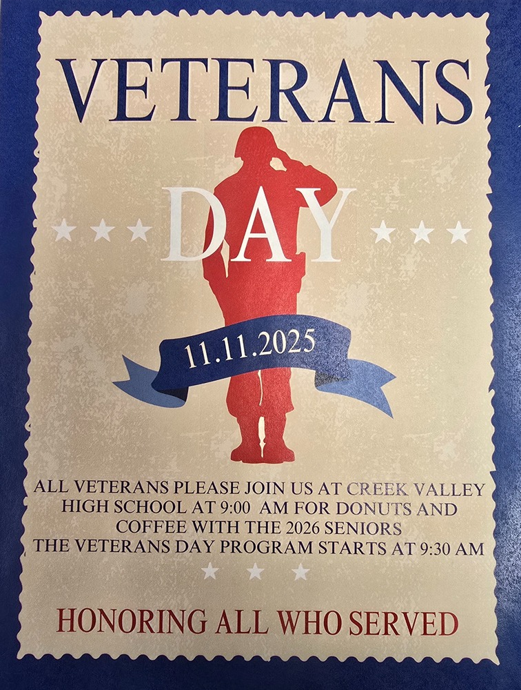 Veteran's Day Program Flyer