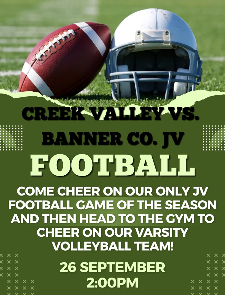 jv football game!