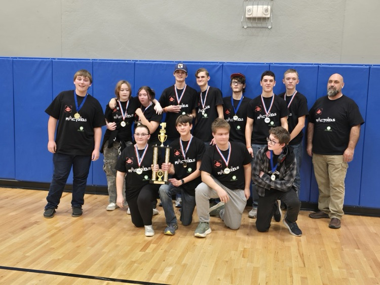 CVS Robotics HIghschool team placed first in the robot competition 