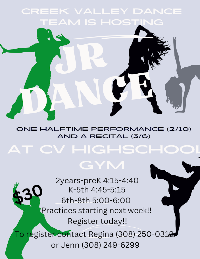 Jr Dance information