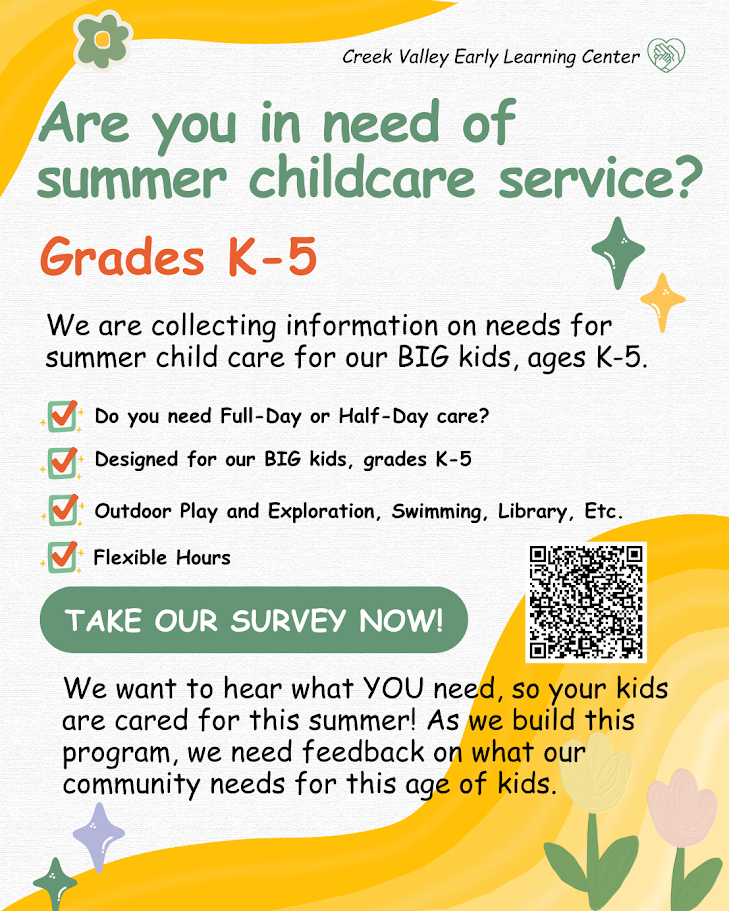 summer childcare services survey