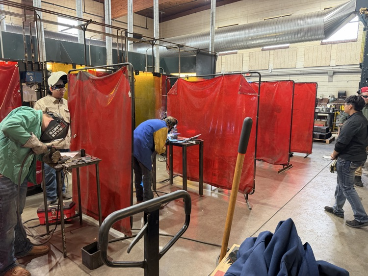 Student Welding