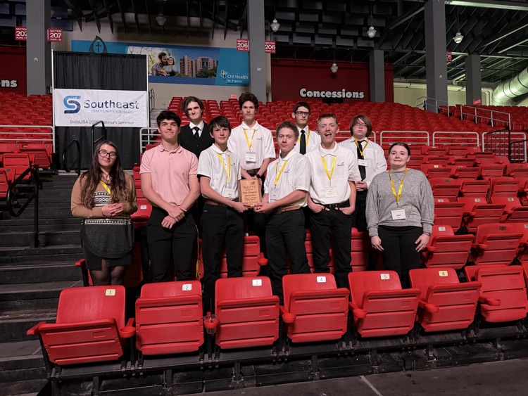 Creek Valley SkillUSA Team New Chapter Recognition