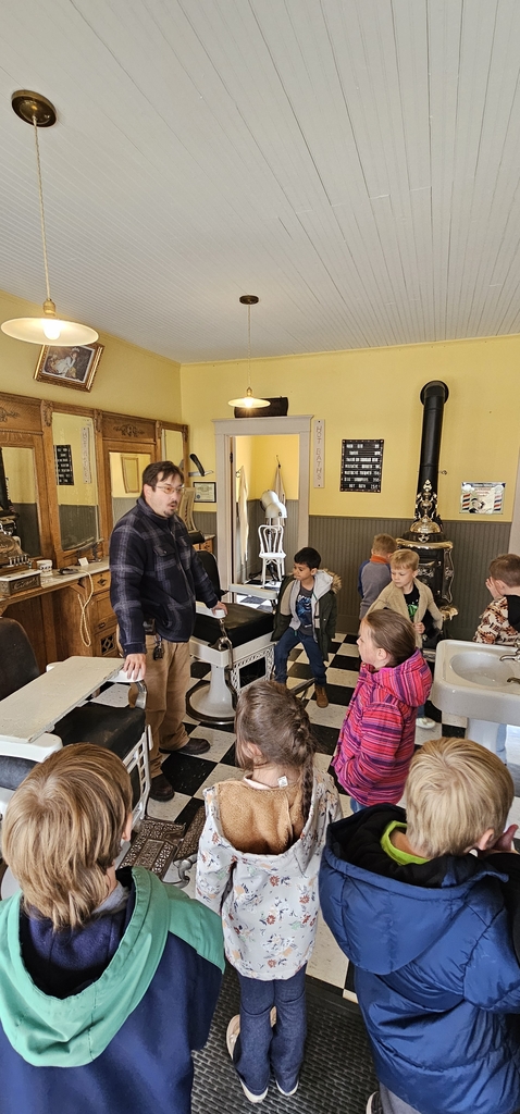 Barber shop and hot baths.